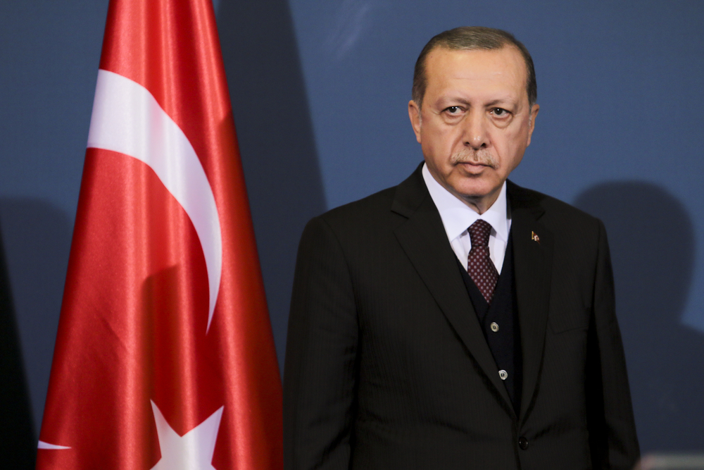 De Turkse president Recep Tayyip Erdogan. Foto Shutterstock
