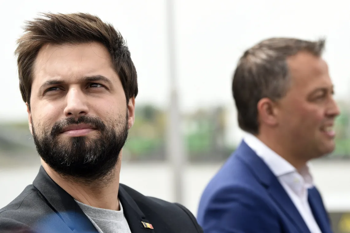 Het onbekende transgender model voor de Pride-collectie van Adidas. Foto Adidas