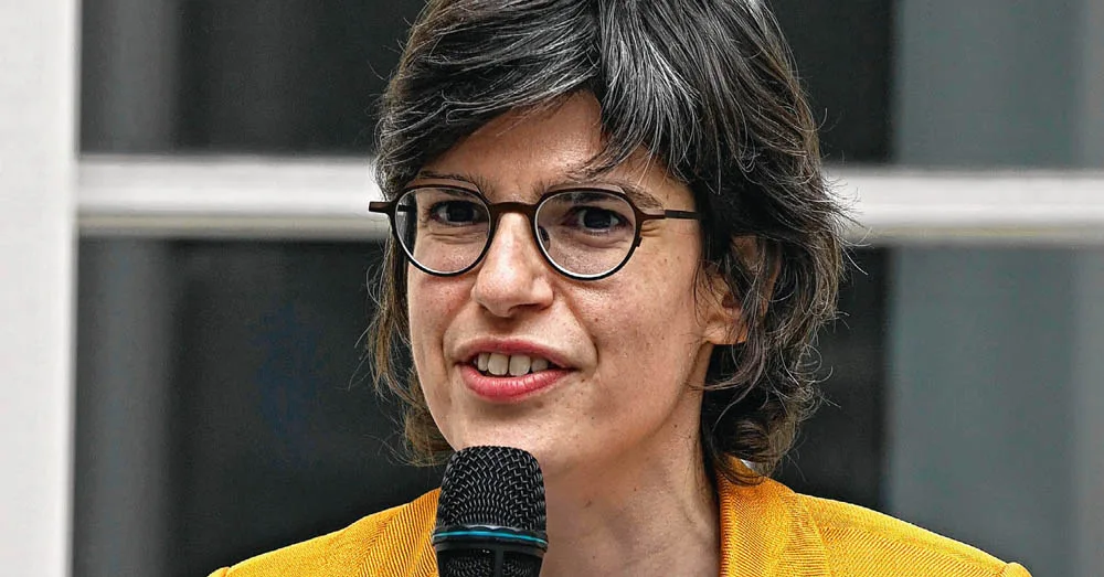 Belgisch minister van Energie Tinne Van der Straeten (Groen). Photonews