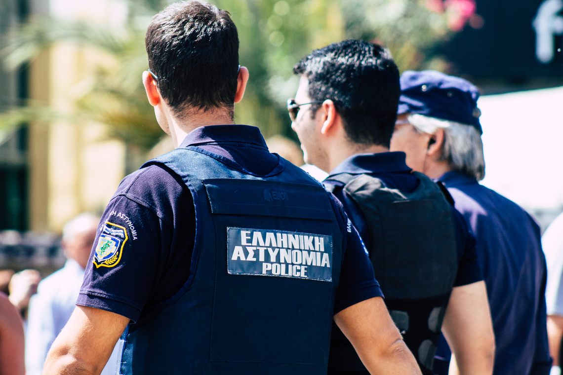 Griekse politie: afbeelding ter illustratie - afbeelding: Shutterstock
