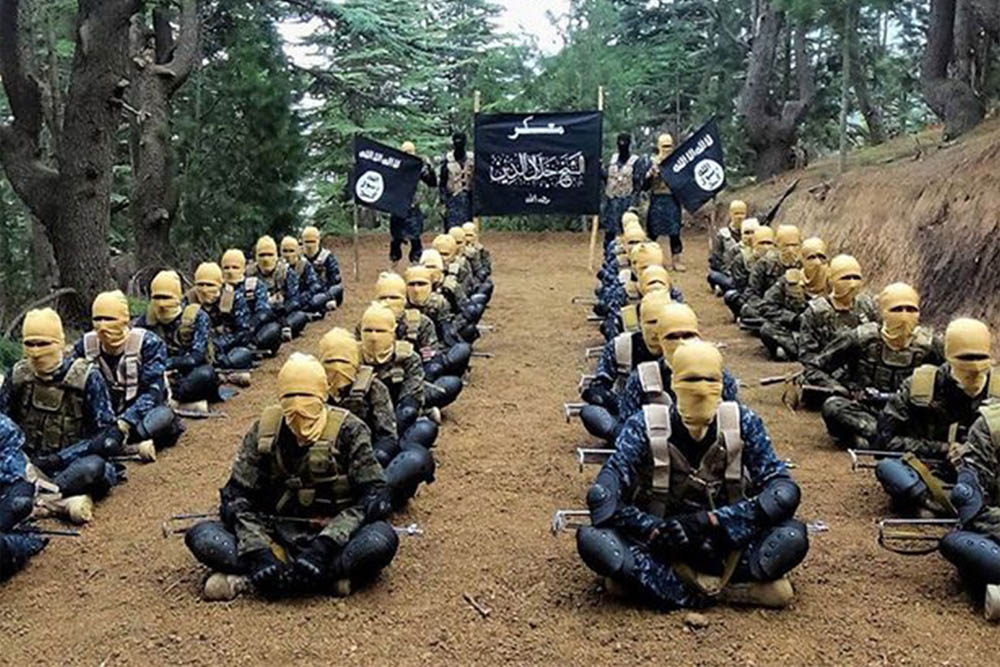 Een propagandafoto van Islamitische Staat