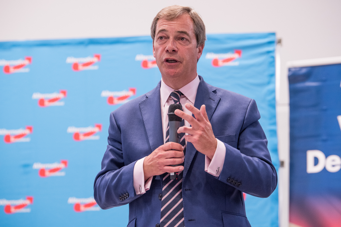Nigel Farage - Afbeelding: Shutterstock
