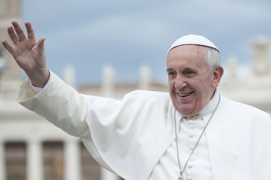Paus Franciscus. Foto Shutterstock.
