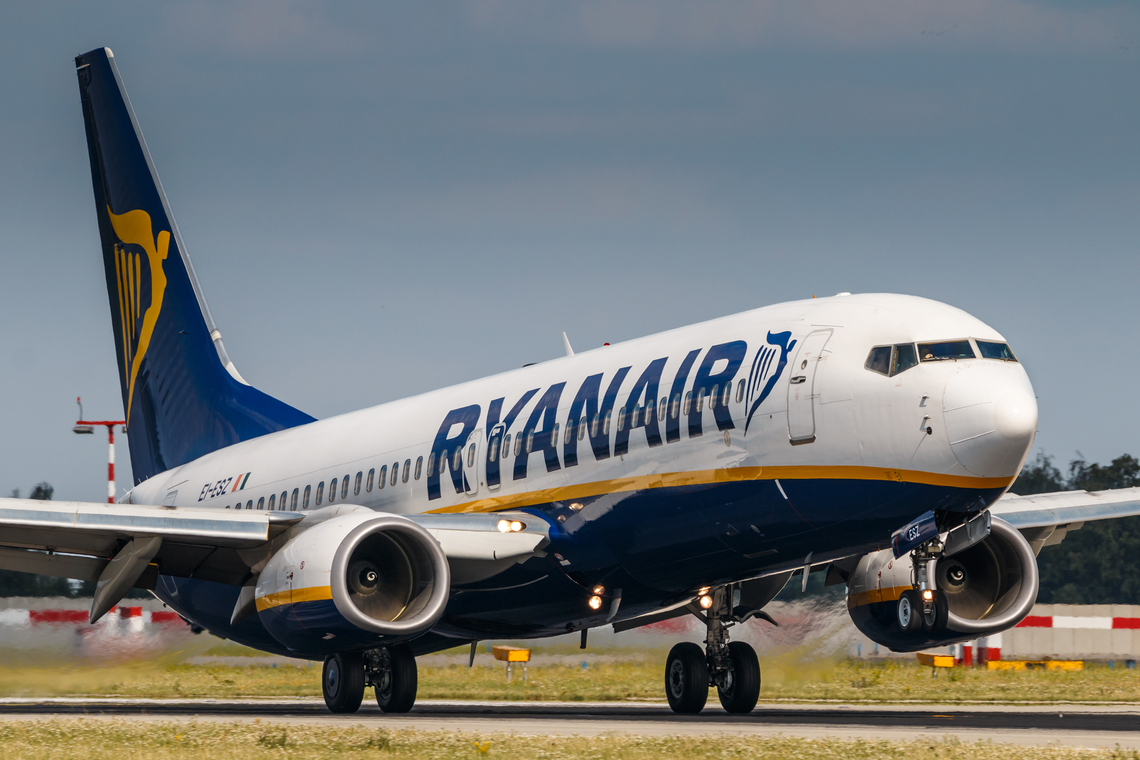 Ryanair. Foto Shutterstock