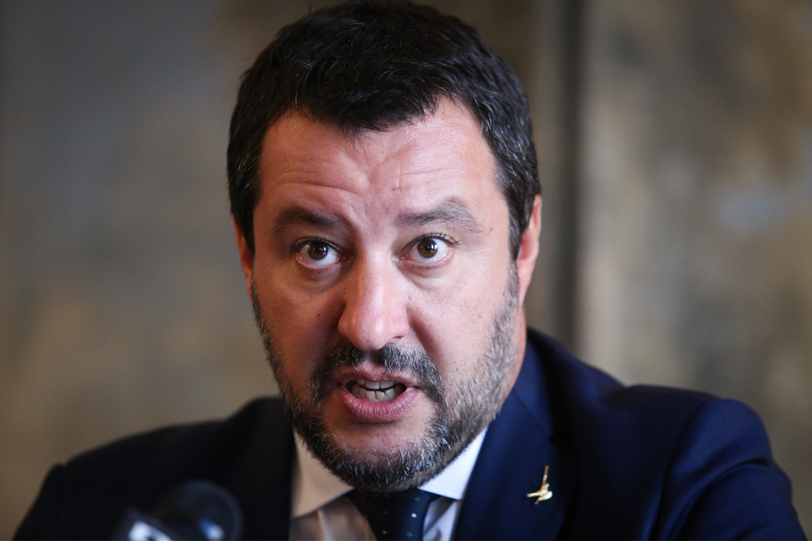 Matteo Salvini voor de rechter wegens weigeren migrantenschip