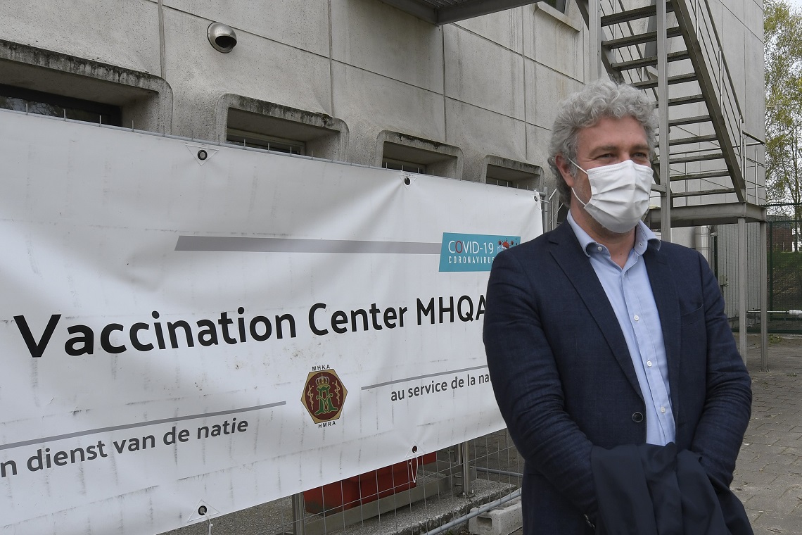 Brussels minister van Gezondheid Alain Maron (Ecolo). Foto Photonews