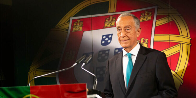 De Portugese president Marcelo Rebelo de Sousa - Afbeelding: Shutterstock