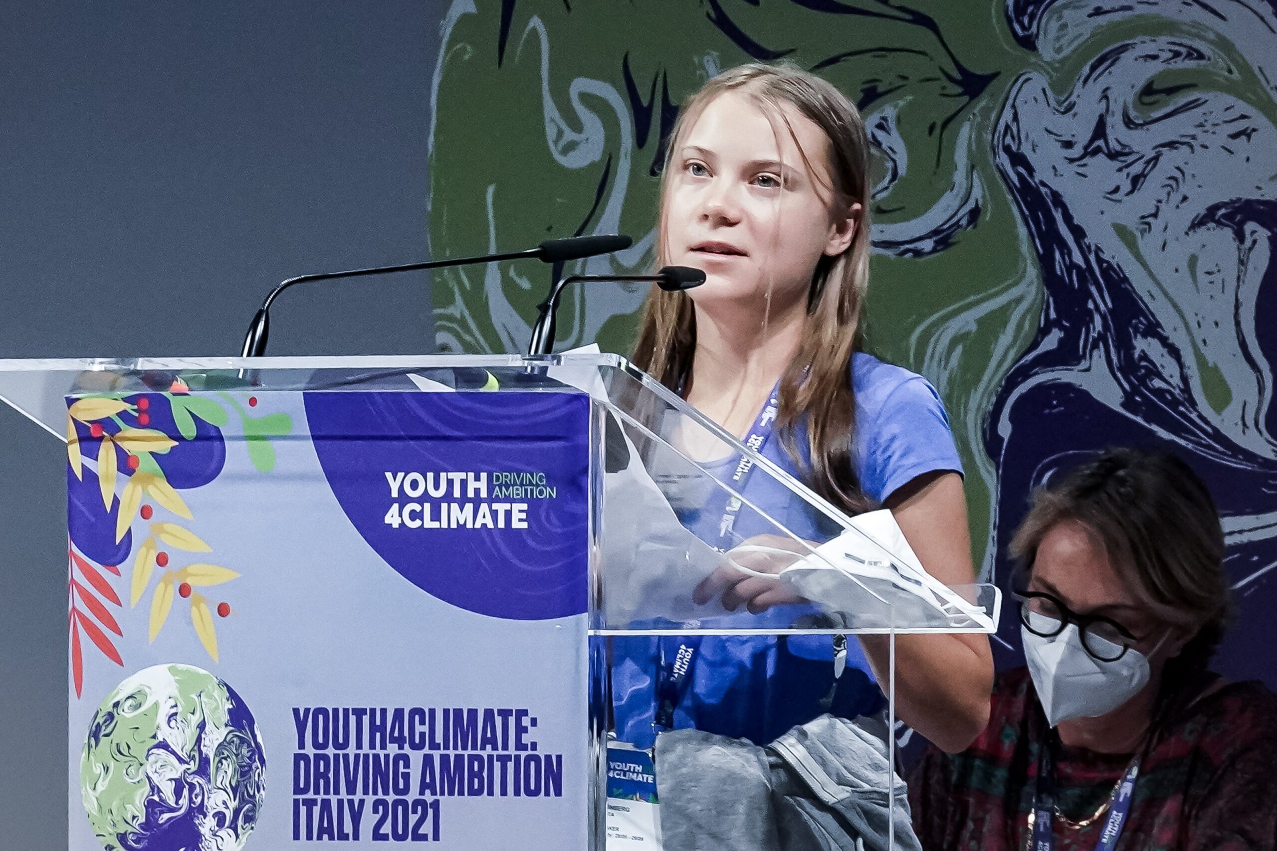 Greta Thunberg en Youth for Climate. Foto Photonews.