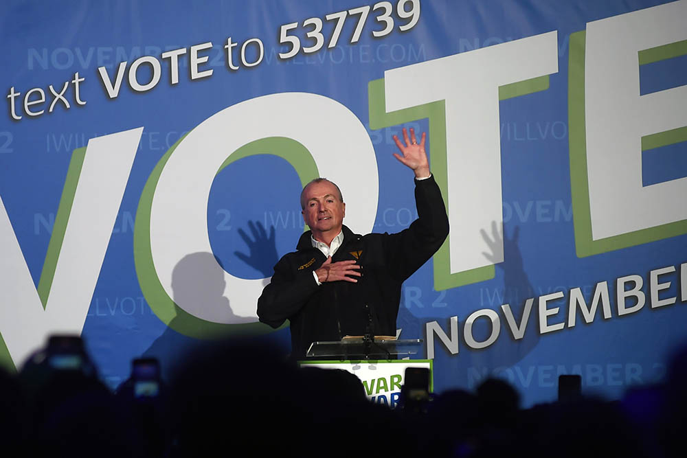 Phil Murphy op campagne in New Jersey (Photonews)
