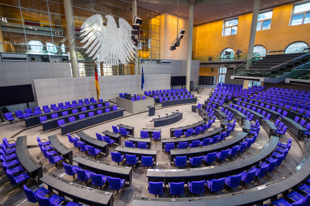 De Duitse Bundestag (Shutterstock)
