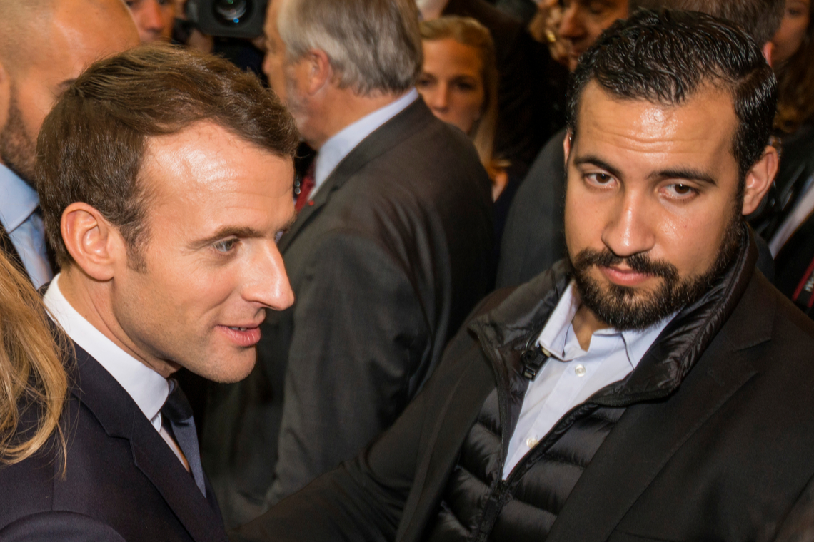 President Macron met Alexendre Benalla