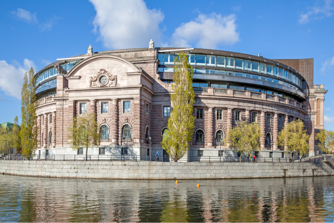 Zweeds parlement. Foto Shutterstock