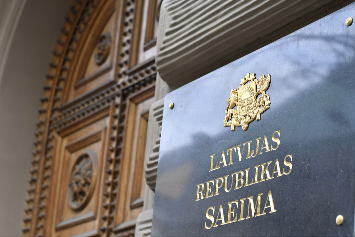 Parlement van Letland. Foto Shutterstock.