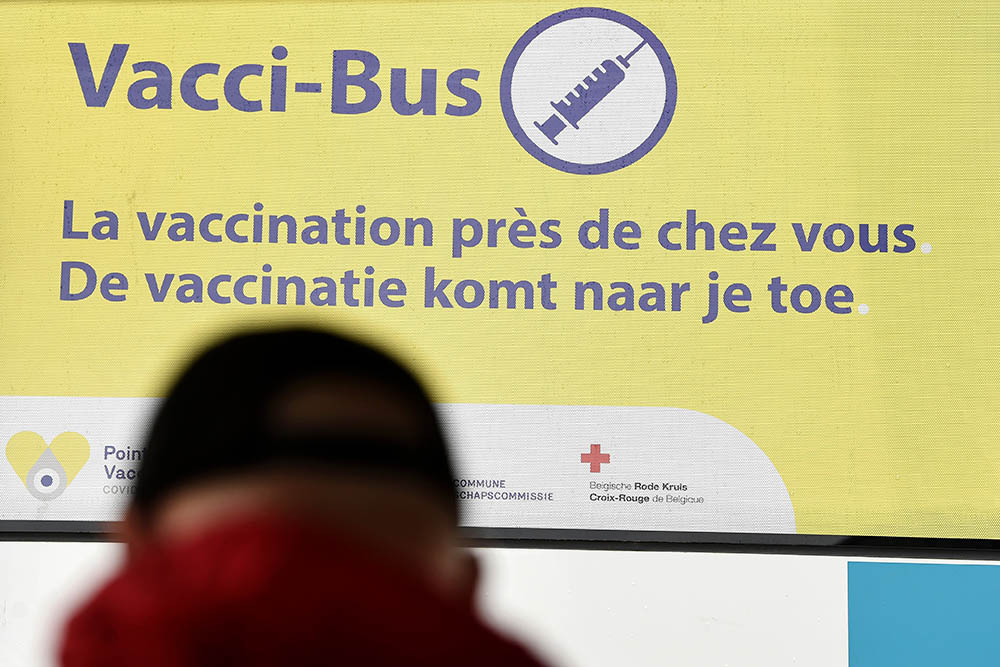 Brussel zette een vacci-bus in om de cijfers op te krikken (Photonews)