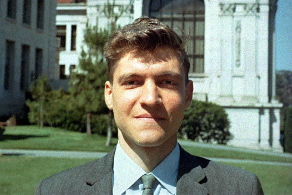 Een jonge Ted Kaczynski (Wikimedia)
