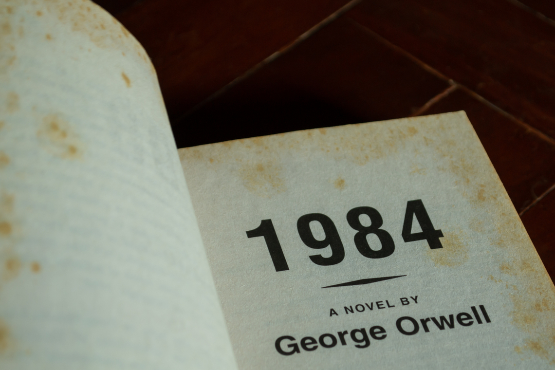 '1984' door George Orwell. Foto Shutterstock