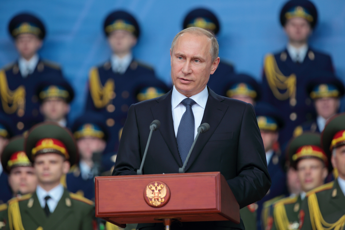 De Russische president Vladimir Poetin - Afbeelding: Shutterstock