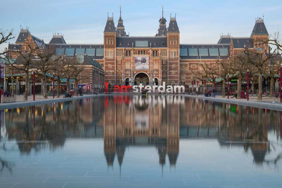 Het Rijksmuseum in Amsterdam - Afbeelding: Shutterstock