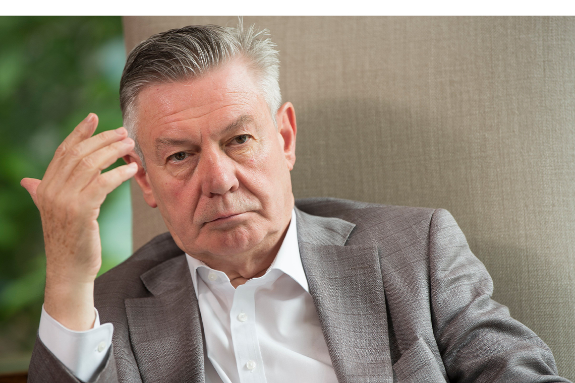 Ex-voorzitter Open VLD Karel De Gucht. Photo News.