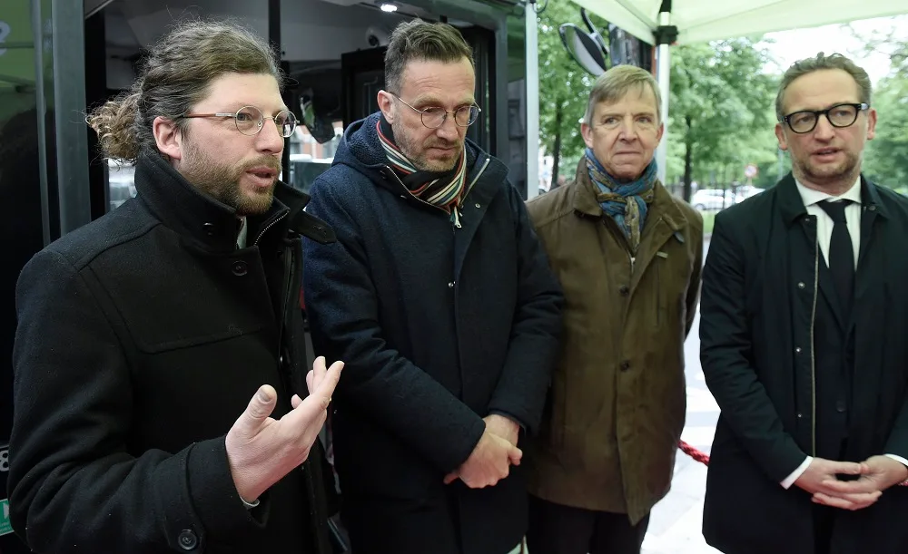 Stéphane Roberti in Brussel © Didier Lebrun/Photo News
