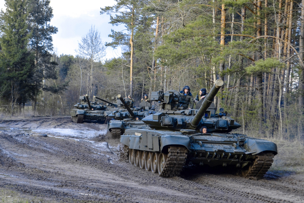 Russische tanks (Shutterstock)