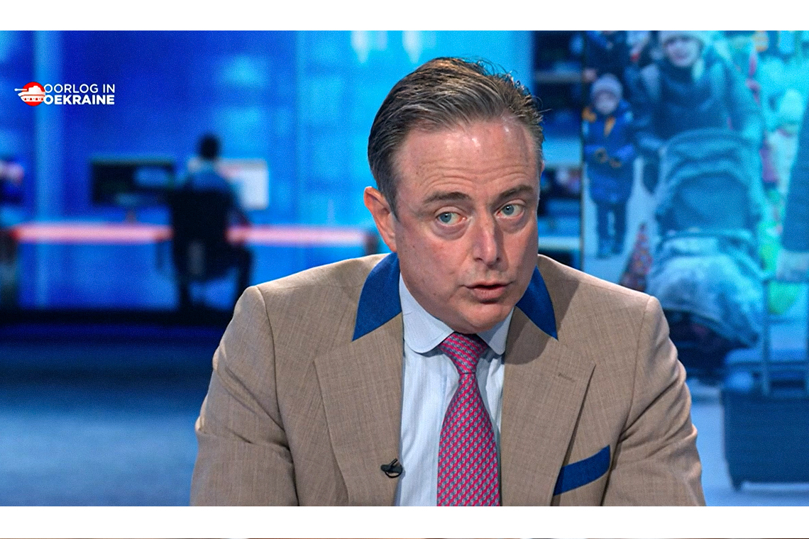 N-VA-voorzitter Bart De Wever. Foto: VTM Nieuws