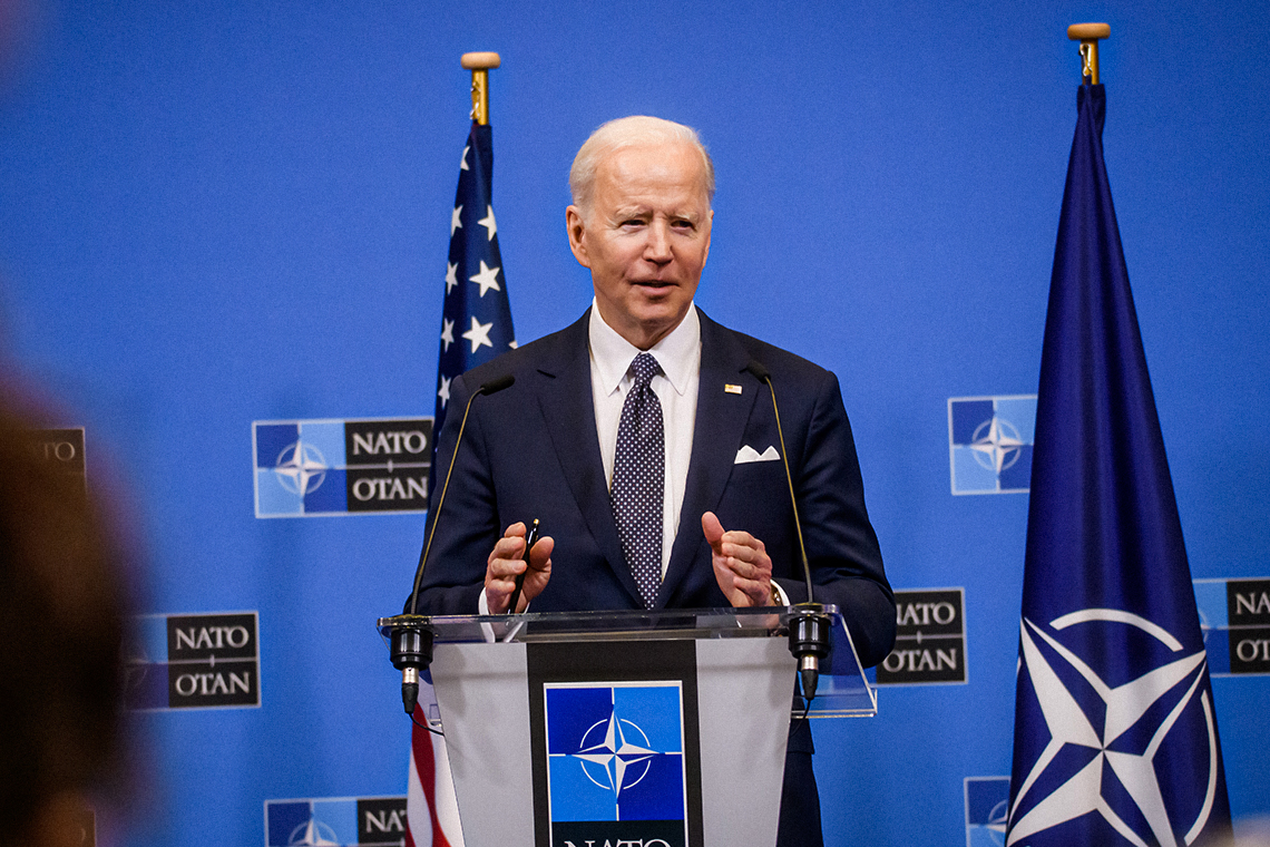 De Amerikaanse president Joe Biden. Shutterstock