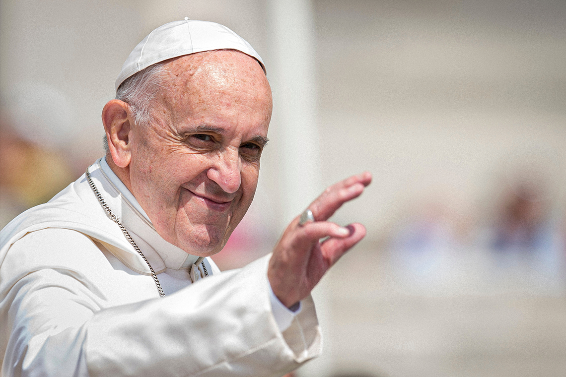 Paus Franciscus. Shutterstock