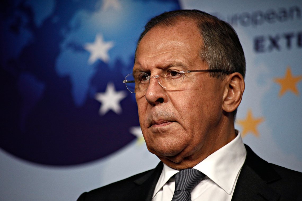 Russisch minister van Buitenlandse Zaken Lavrov: "We hebben Oekraïne niet aangevallen"