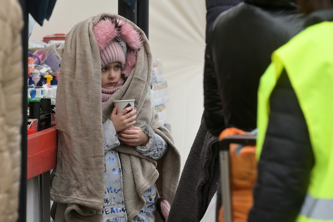 UNICEF: "Meer dan de helft van alle Oekraïense kinderen zijn op de vlucht"