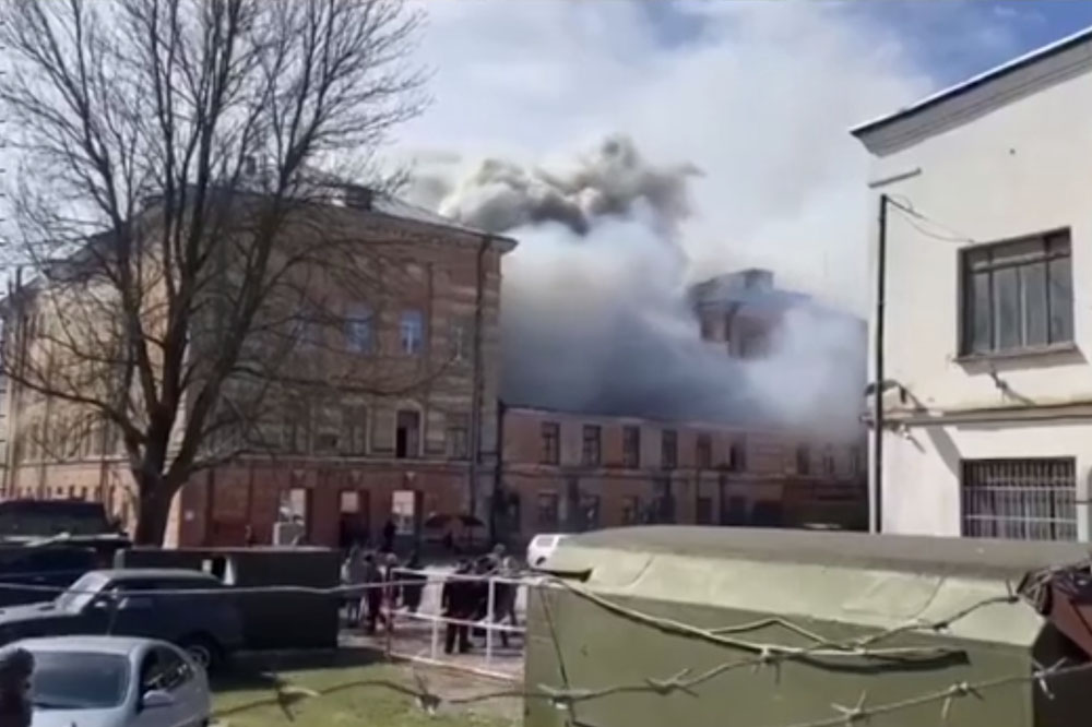Zware brand treft onderzoeksinstituut van Russische Defensie