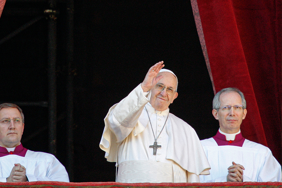 Paus Franciscus. Shutterstock