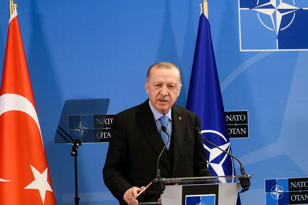 Turks president Erdogan sterk tegen toetreding Finland en Zweden tot de NAVO