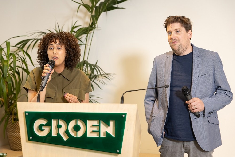 Jeremie Vaneeckhout en Nadia Naji nieuwe covoorzitters Groen