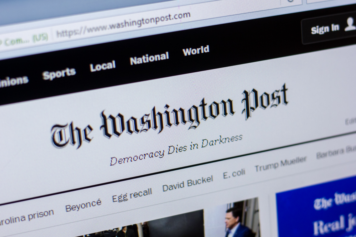 The Washington Post ontslaat woke journaliste die collega online zwartmaakt na grapje