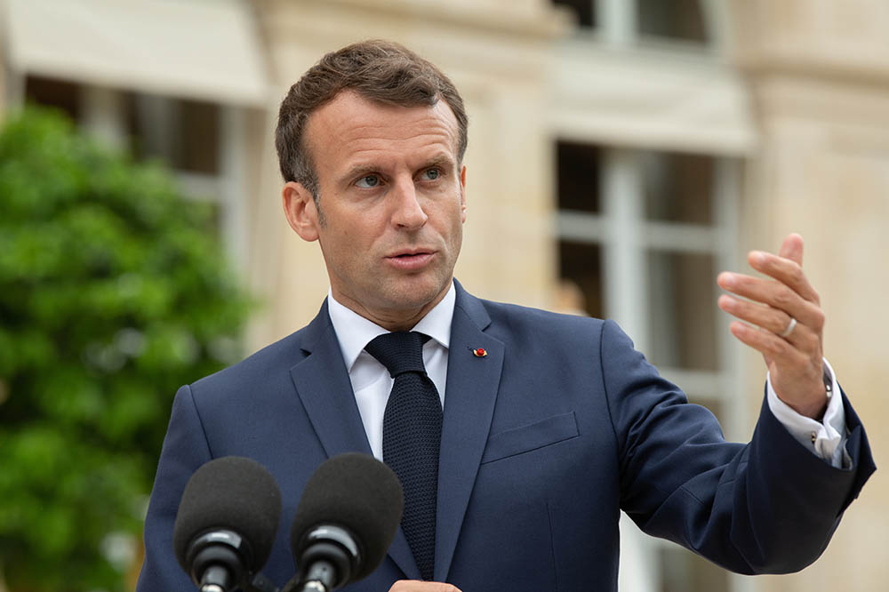 Franse president Emmanuel Macron. Shutterstock