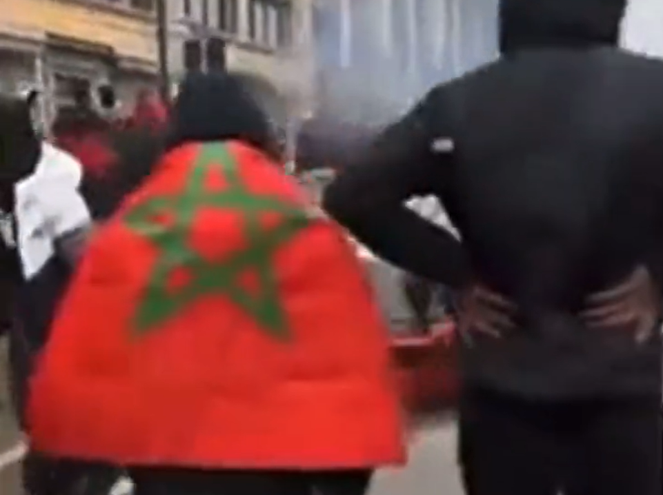 Rellen in Nederlandse en Belgische steden na overwinning Marokkaans voetbalelftal
