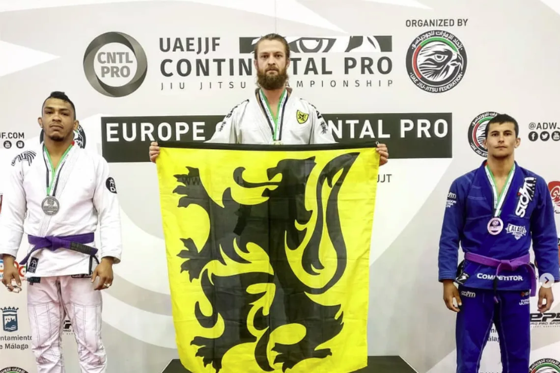 Maarten Bauwens: voormalig kampioen jiujitsu en “Flemish Lion”