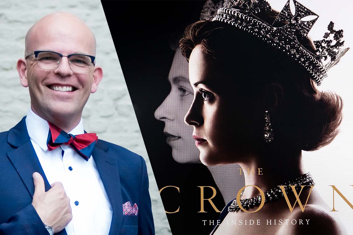 Anglofiel Harry De Paepe over 'The Crown': "Die mensen hebben eigenlijk een vrij saai leven"