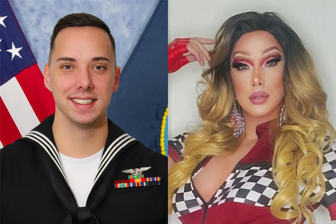 US Navy maakt dragqueen uithangbord van wervingscampagne