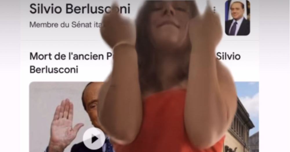 Kabinetslid Ecolo viert overlijden Berlusconi met danspasjes en middelvingers | PAL Tweets