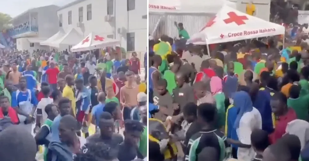 5.000 bootmigranten bereiken Lampedusa op één dag | PAL X