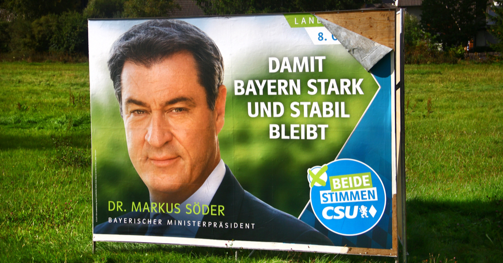 Electorale aardverschuiving in Beieren en Hessen
