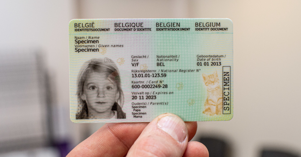 Ook niet-Belgische kinderen krijgen voortaan elektronische identiteitskaart: “Identiteitsfraude tegengaan”