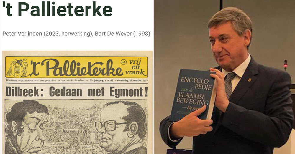 Encyclopedie van de Vlaamse Beweging: “Over hoeveel mensen is geschreven zonder dat persoon in kwestie ooit gecontacteerd werd?”