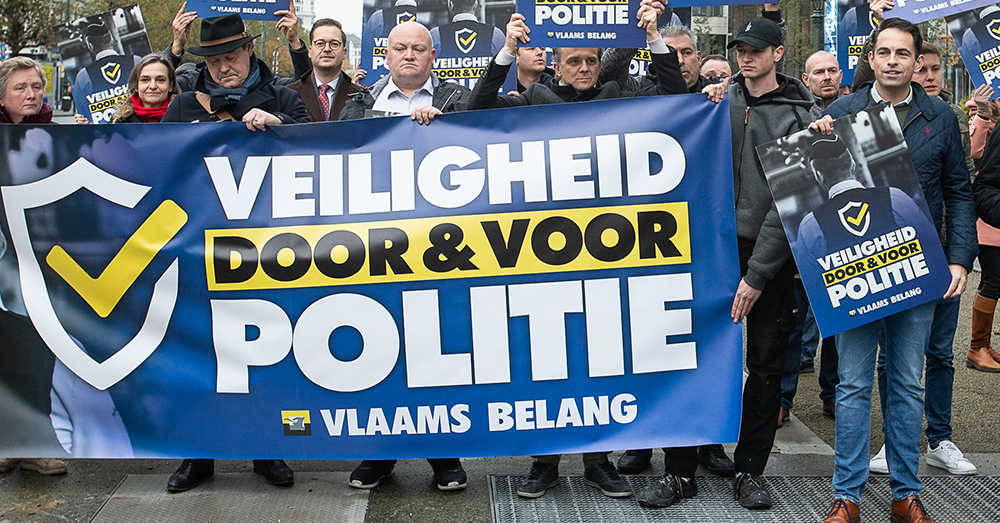 Vlaams Belang wil meer blauw op straat