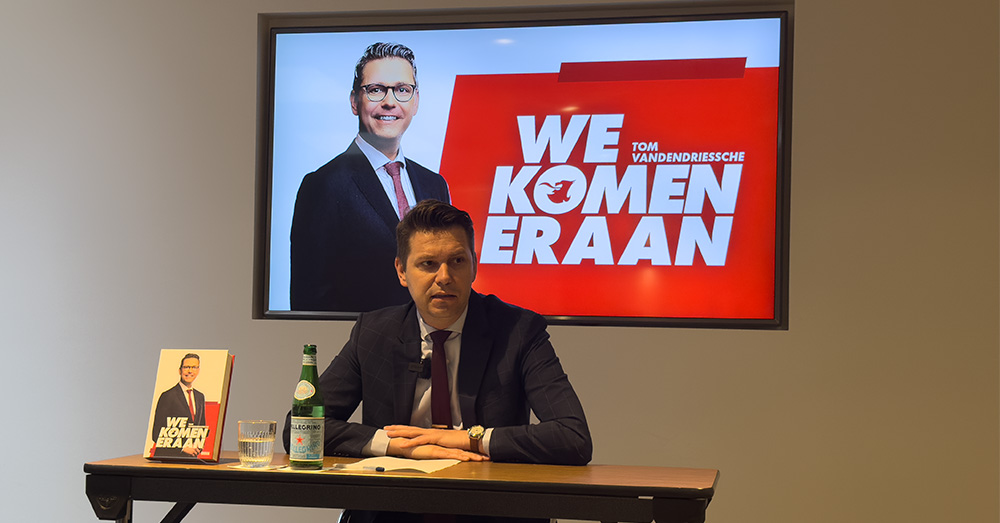 Tom Vandendriessche (Vlaams Belang): “Implosie van Belgisch politiek systeem is nakend”