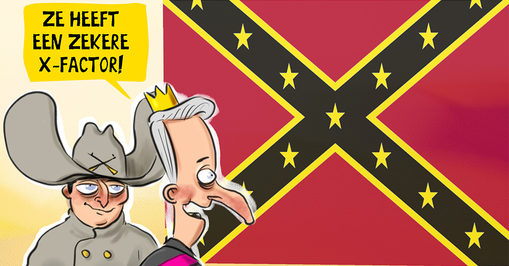 De Wever stelt vlag van de nieuwe confederatie voor
