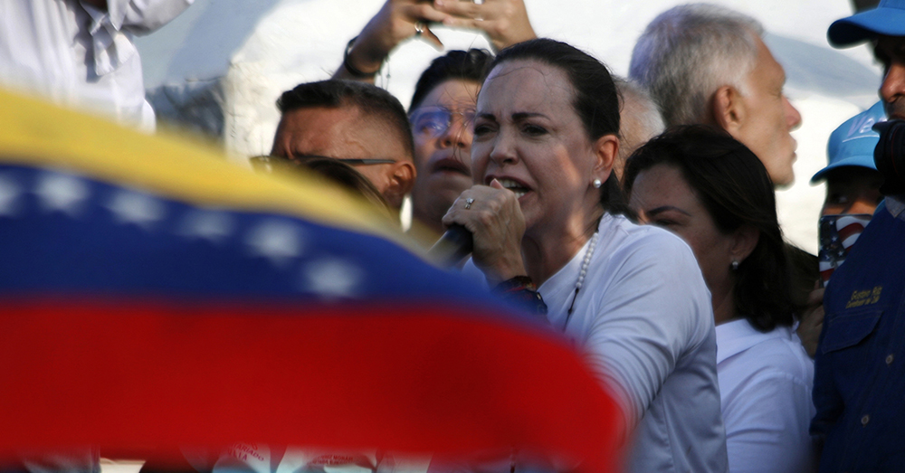 Oppositie Venezuela roept op tot wereldwijd protest