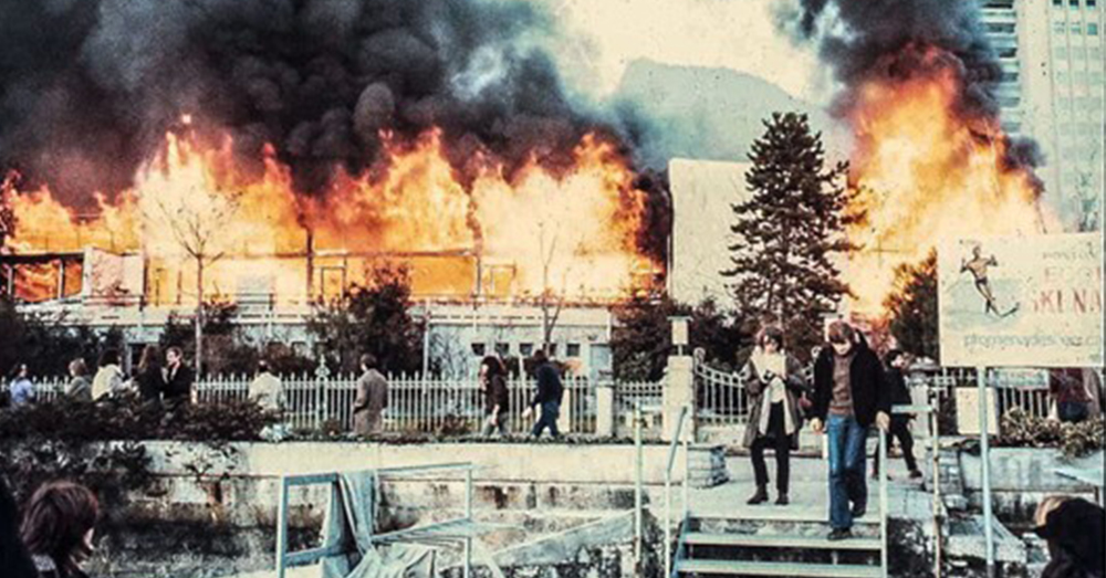 Dag op dag 53 jaar geleden: Brand in Montreux-casino tijdens optreden Frank Zappa